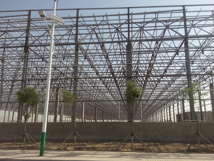 遵义汽车工业厂房网架